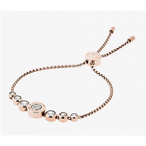 michael kors silver slider bracelet|Michael Kors bracelet with lock.